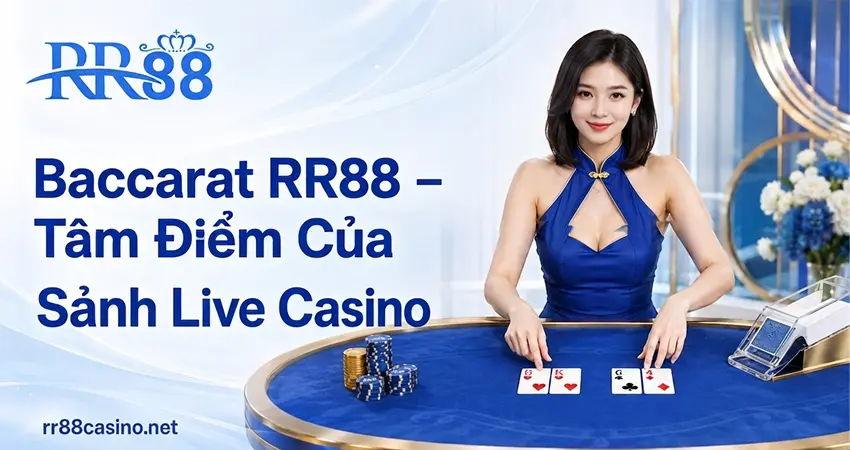 Baccarat RR88 – Tâm Điểm Của Sảnh Live Casino
